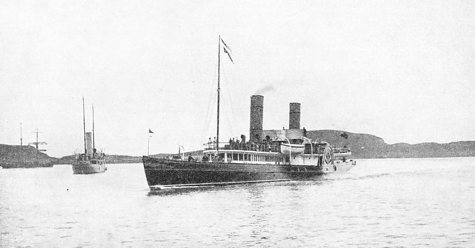 The Iona, a famous Clyde paddle steamer