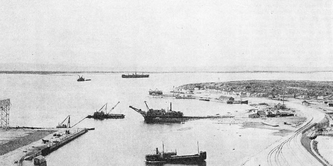 THE HARBOUR OF CHURCHILL as it was in 1933