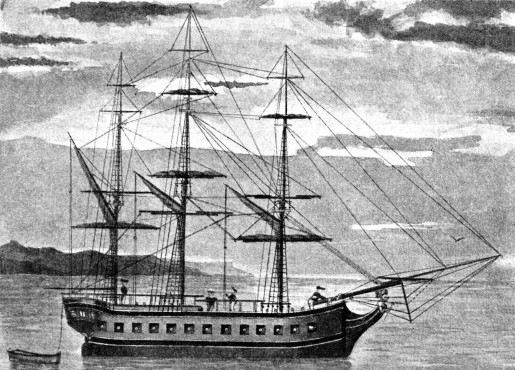 THE RESOLUTION was the three-masted ship of 462 tons