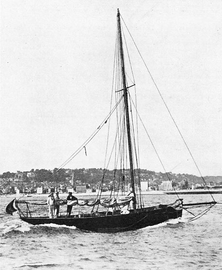 GERBAULT ARRIVING AT LE HAVRE in July, 1929, at the end of his voyage
