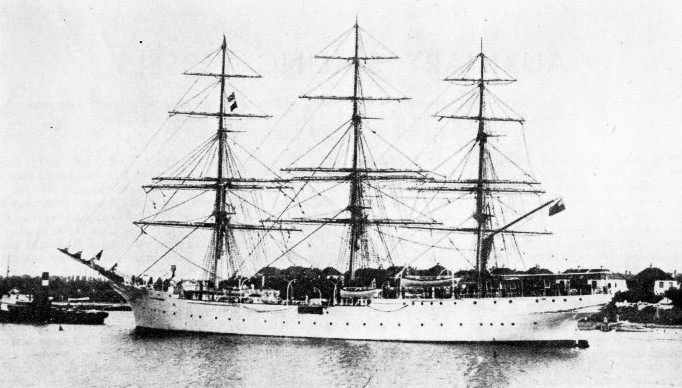The Dar Pomorza is used as a training ship in the Polish Navy