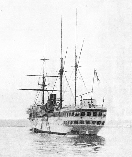 the Jumna was one of the five rigged screw transports that maintained the regular trooping services to India for many years