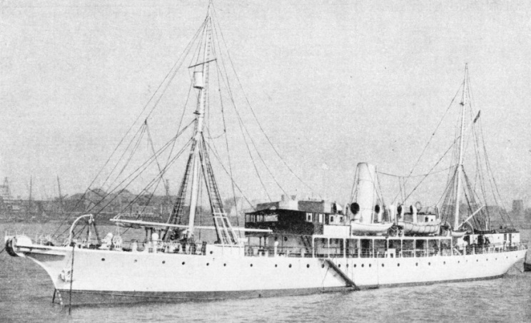 A POST OFFICE CABLE SHIP, the Monarch