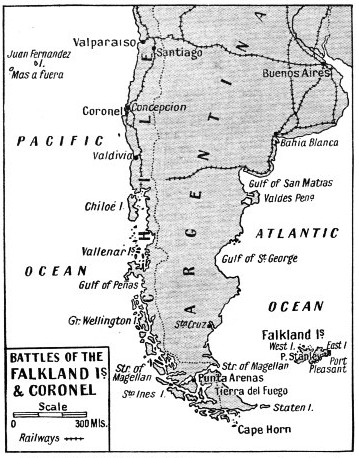 Battles of the Falkland Islands and Coronel