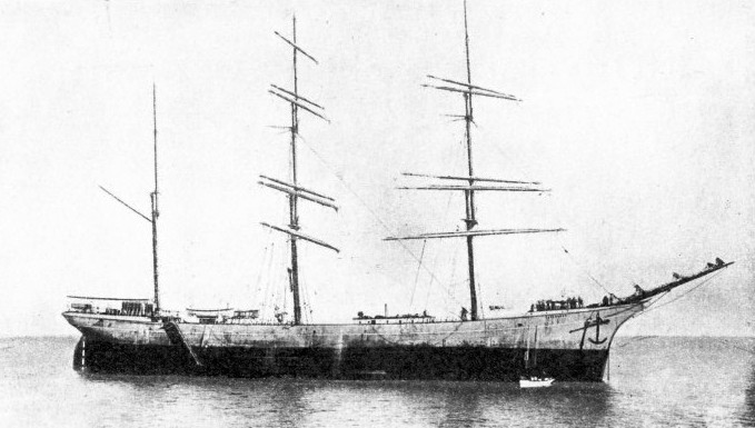 THE INVERNESS a modern three-masted barque