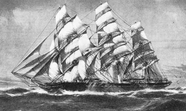 THE MOST FAMOUS CLIPPER of them all, the Cutty Sark
