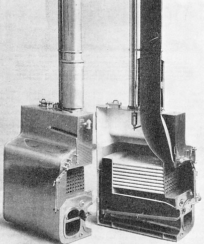 ONE OF THE TUBULAR BOILERS fitted in H.M.S. Janus in 1844
