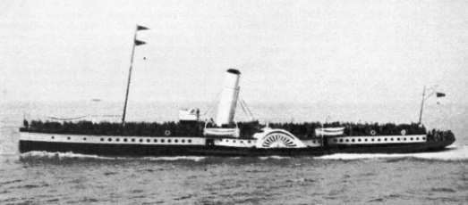 The Cambria was one the fastest passenger steamer of her size and type