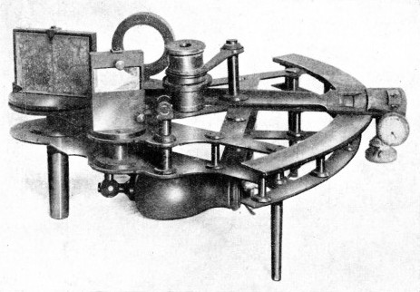 This sextant belonged to Frederick Hornby, mate of the Terror