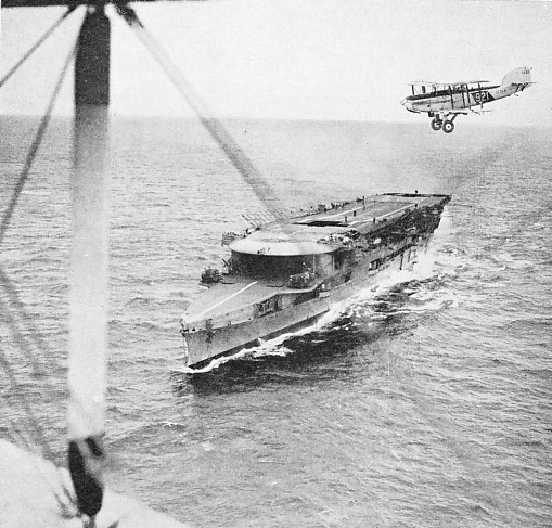 H.M.S. Furious was the first genuine floating aerodrome
