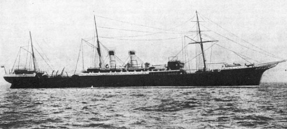 The Orel was built in 1890 to the order of the Russian Volunteer Fleet Association