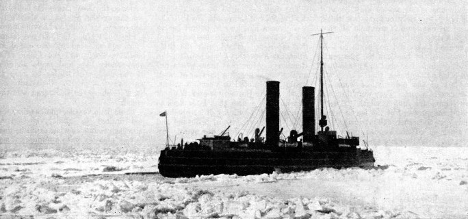 The ice-breaker Ermack in the Baltic