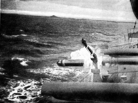 FIRING A TORPEDO from a destroyer