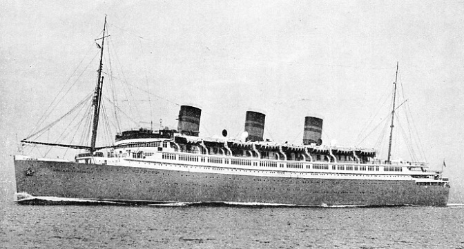 The Monarch of Bermuda was built at Newcastle-on-Tyne in 1931
