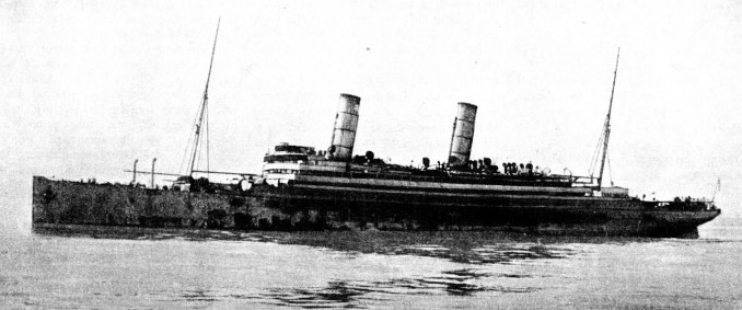 The Cunard liner Carmania