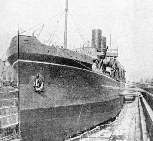 The Kaisar-i-Hind is a P. and O. twin-screw steamer built in 1914