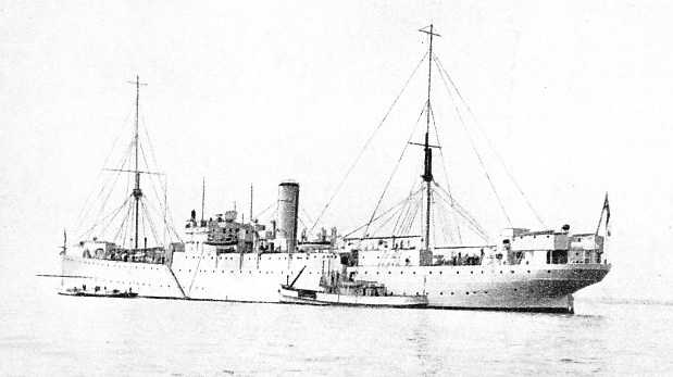 “MOTHER” SHIP to a flotilla of submarines, HMS Cyclops