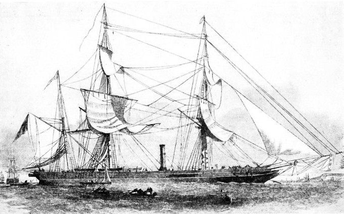 The PHOENIX was one of several ships sent to search for the Franklin expedition