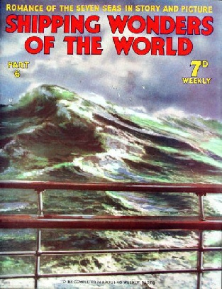 Stormy seas of the Atlantic Ocean