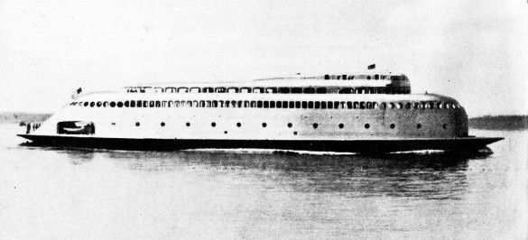 The first completely streamlined ship in the world the Kalakala