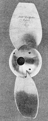 This screw was patented by Robert Griffiths in 1855
