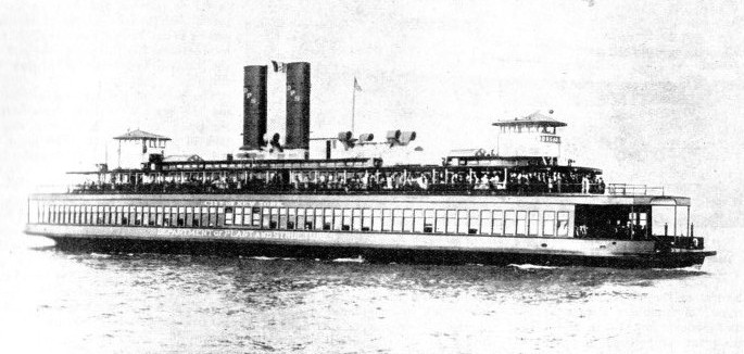 A NEW YORK FERRY STEAMER the Dongan Hills