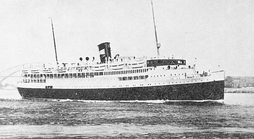 The Eastern Steamship liner Acadia
