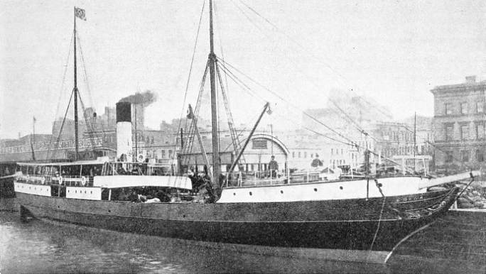 BUILT IN 1854, the Edina is still in active service after many adventures