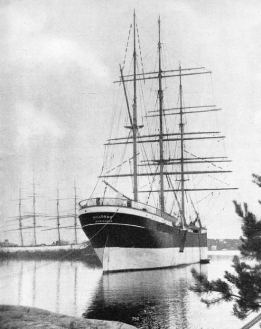 The Killoran is a steel barque built in 1900