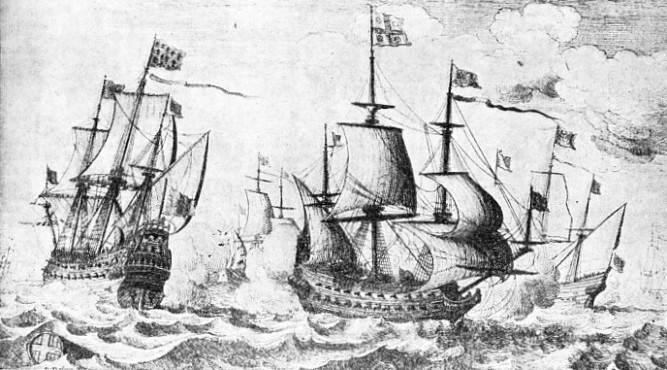 ELIZABETHAN GALLEONS in use at the time of the Spanish Armada