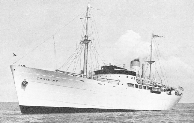 The fruit ship Croisine, 3,950 tons