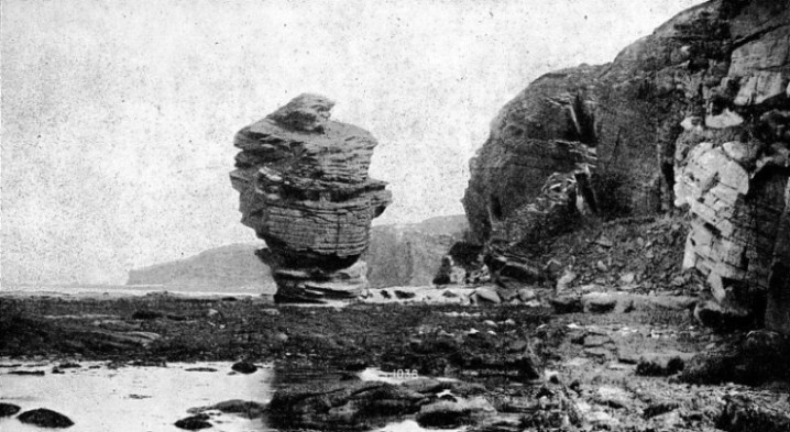 The Castle Rock, Hopeman Bay, Moray