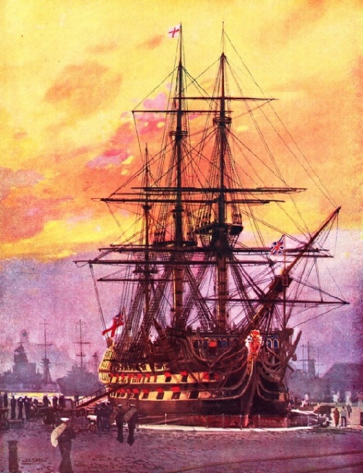 HMS Victory by Frank Mason