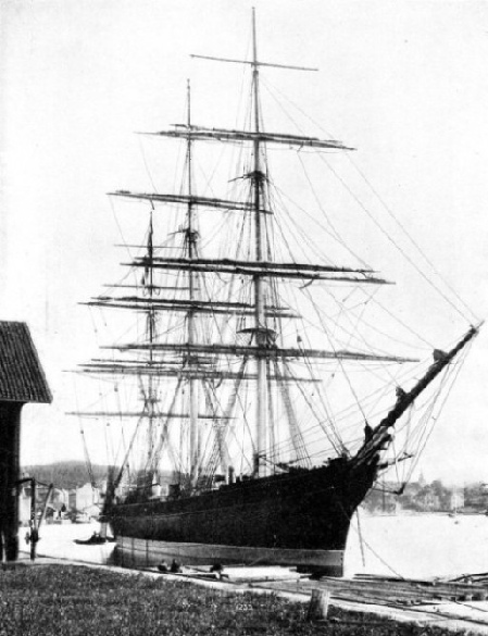 The Salamis was built for the Aberdeen White Star Line in 1875