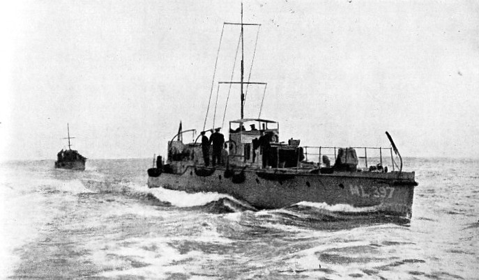 M.L.397 engaged in the ceaseless watch kept by the Dover Patrol