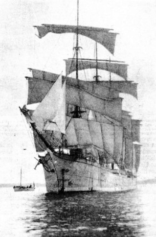 The Lawhill is a four-masted barque
