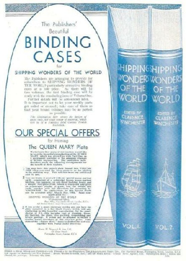 shipping wonders of the world binding cases