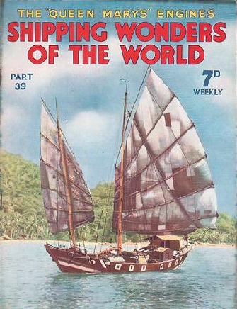 A Chinese Junk shipping wonders of the world